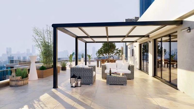 Outdoor Tiled Space